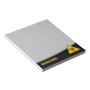 Biohazard Icon Notepad