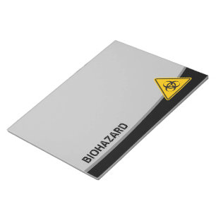 Biohazard Icon Notepad