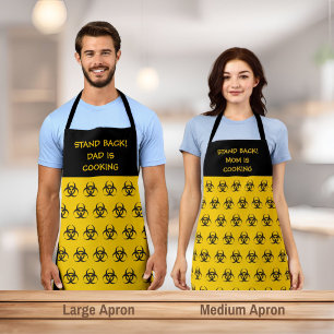 Biohazard Icon Pattern Apron
