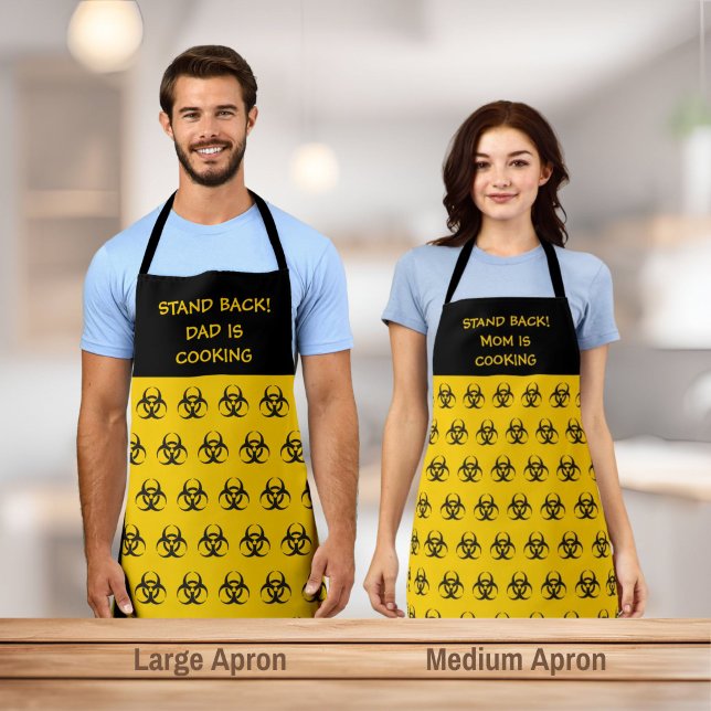 Biohazard Icon Pattern Apron (Creator Uploaded)