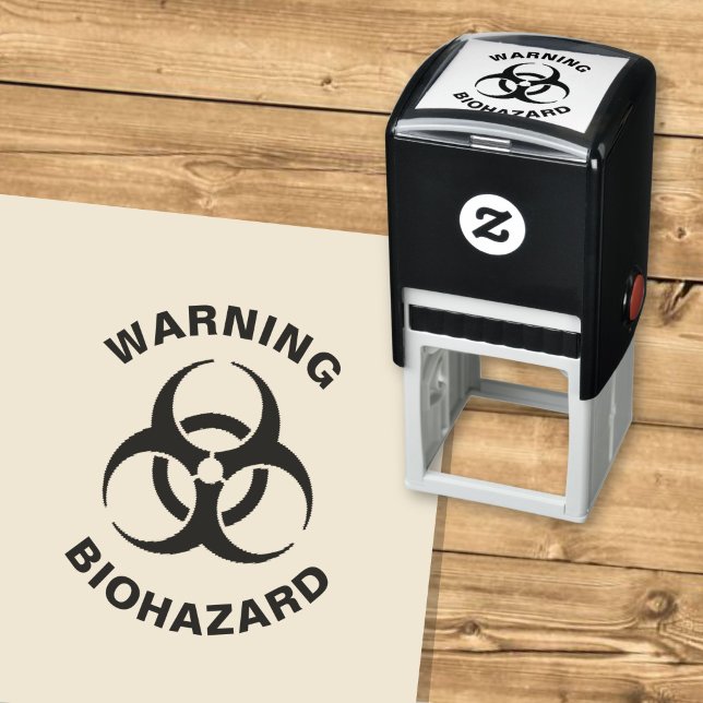 Biohazard Icon Self-inking Stamp (Creator Uploaded)