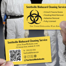 Biohazard Industry - Customise -  Business Card