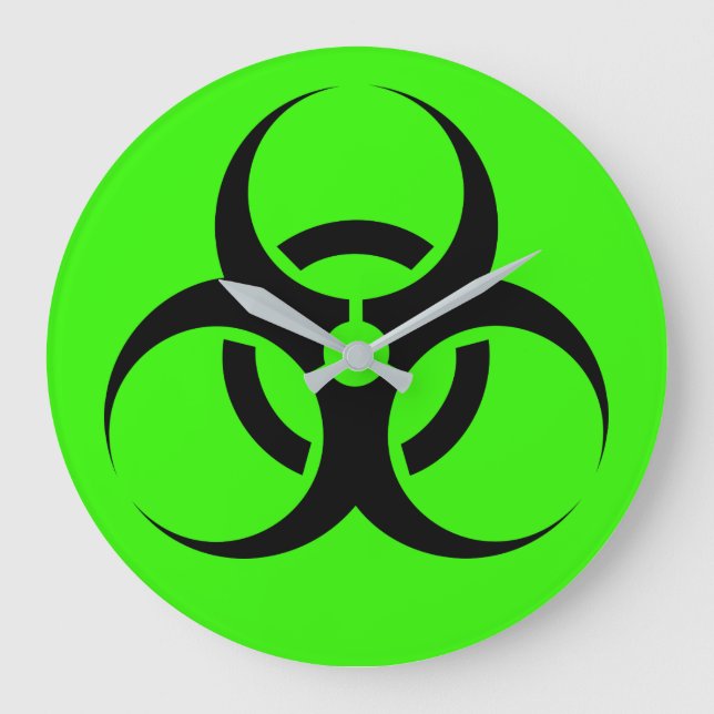 Biohazard Large Clock (Front)