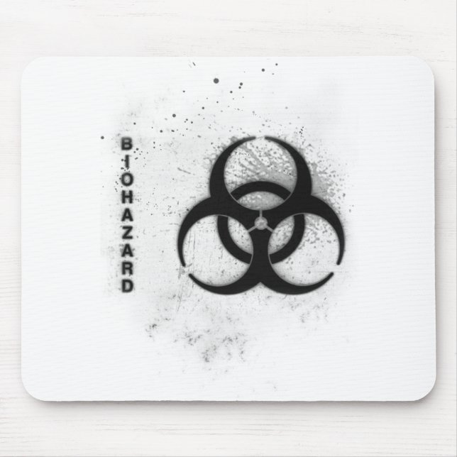 biohazard mouse pad (Front)