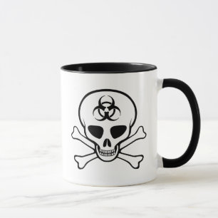 Biohazard Skull & Crossbones Mug