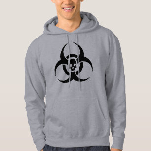 Biohazard Skull Hoodie