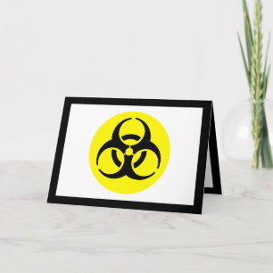BioHazard Symbol Card