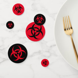 Biohazard Symbol  Confetti