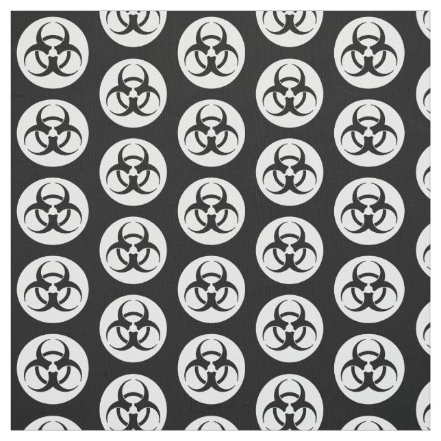 Biohazard Symbol Fabric (Swatch)