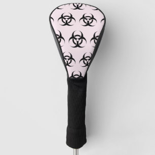 Biohazard Symbol  Golf Head Cover
