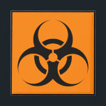 Biohazard Symbol Magnet<br><div class="desc">Primalaska Apparel.</div>