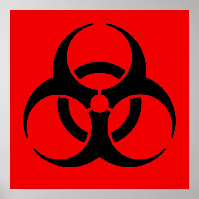 Biohazard Symbol Poster (Front)
