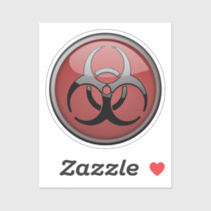Biohazard Toxic Symbol