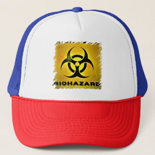 Biohazard trucker hat