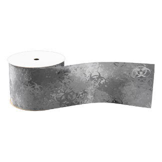 Biohazard Urban Camo Ribbon Grosgrain Ribbon