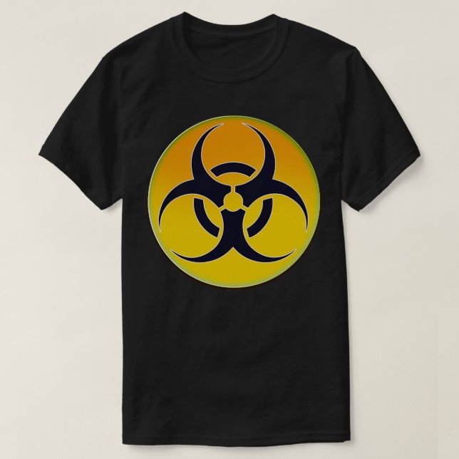 Biohazard Warning T-Shirt (Design Front)