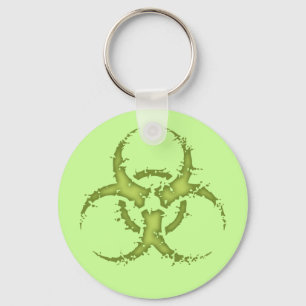 Biohazard -xdist key ring