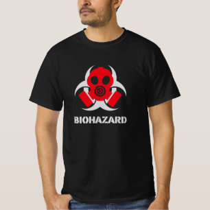 Biohazard Zombie Gas Mask T-Shirt