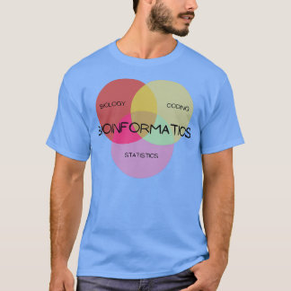 Bioinformatics Venn Diagram  T-Shirt