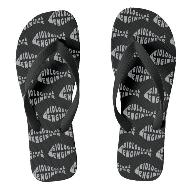 Biological Engineer Grey Fish Jandals (Footbed)