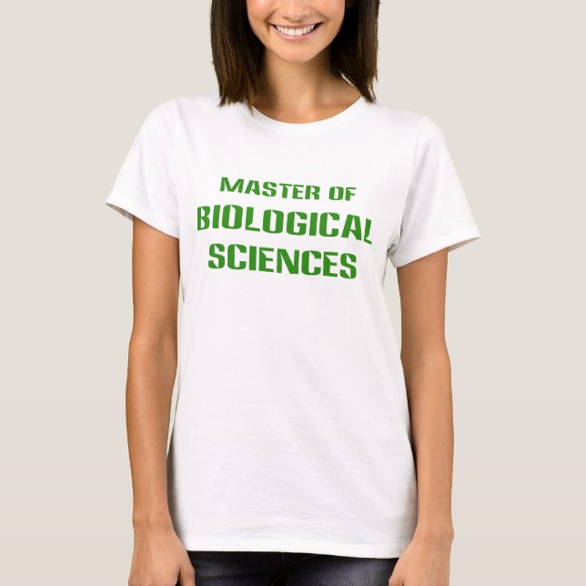 Biological Sciences T-Shirt (Front)