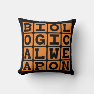 Biological Weapon, Germ Warfare Cushion