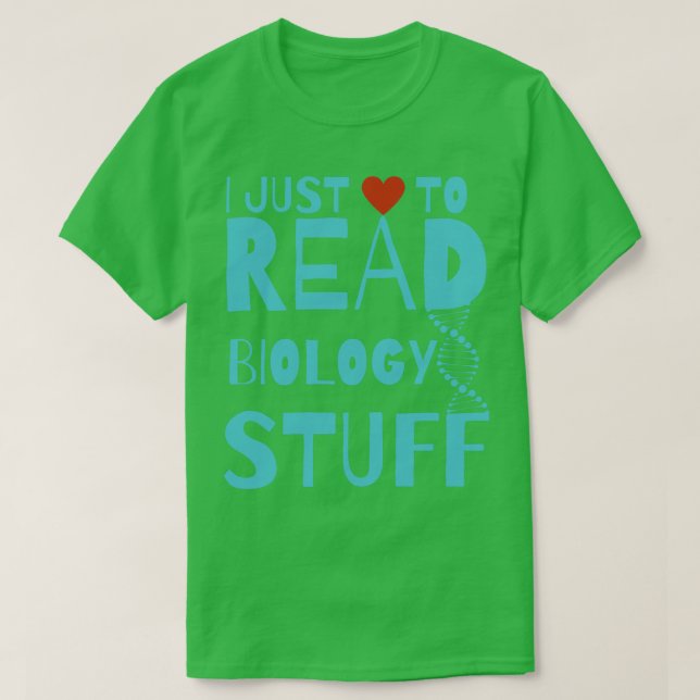 Biologist Biology Exam 5 T-Shirt (Design Front)
