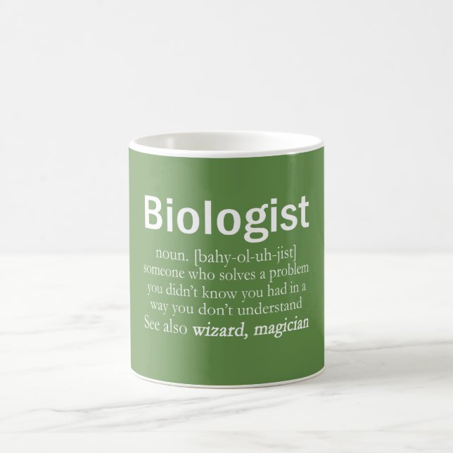 Biologist Coffee Mug (Center)