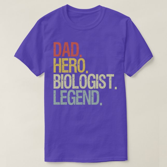 Biologist dad Classic TShirt (Design Front)