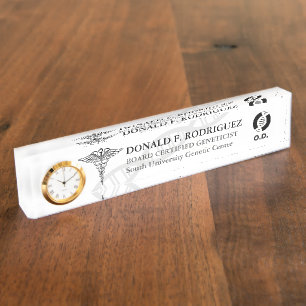 Biologist   Geneticist Personalised Nameplate