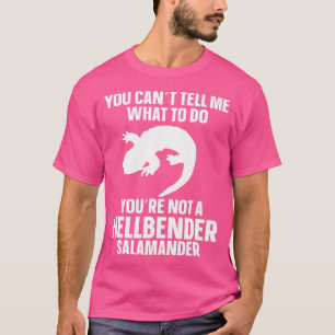 Biologist Hellbender Salamander Amphibian T-Shirt