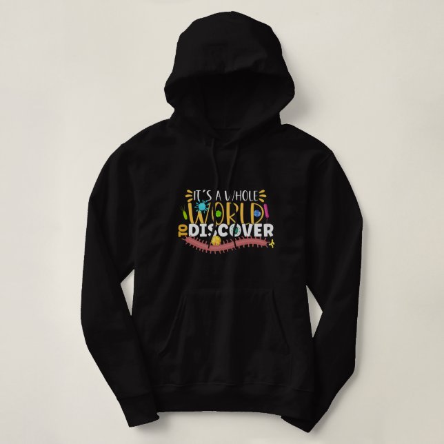 Biologist Microbiologist Microbiology Lab Staph Bi Hoodie (Design Front)