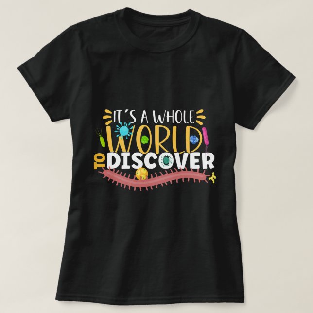 Biologist Microbiologist Microbiology Lab Staph Bi T-Shirt (Design Front)