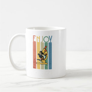 Biologist Microscope Laboratory Funny Biology Pun  Coffee Mug