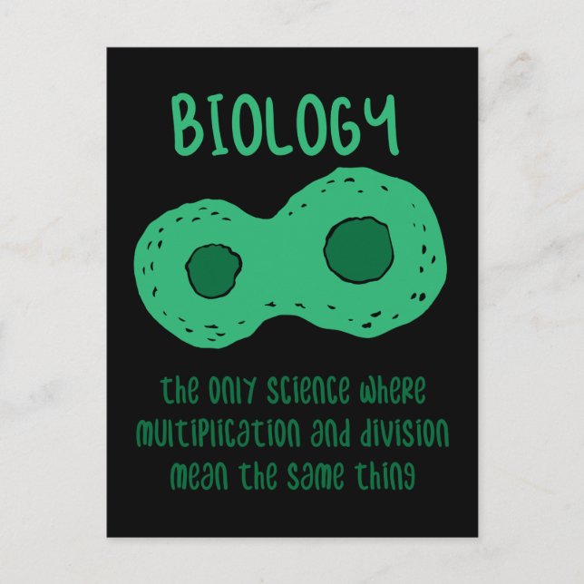 Biologist Postcard (Front)
