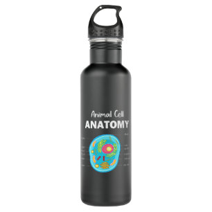 Biologist Science Anatomy Of Animal Cell 710 Ml Water Bottle