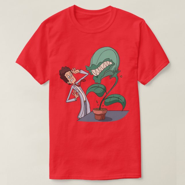 biologist with carnivorous plant T-Shirt