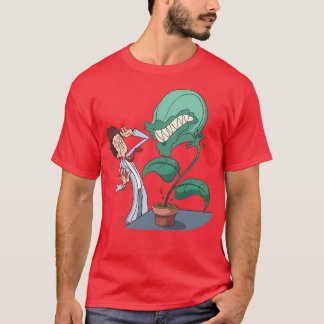 biologist with carnivorous plant T-Shirt