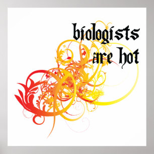 Biologists Are Hot Poster