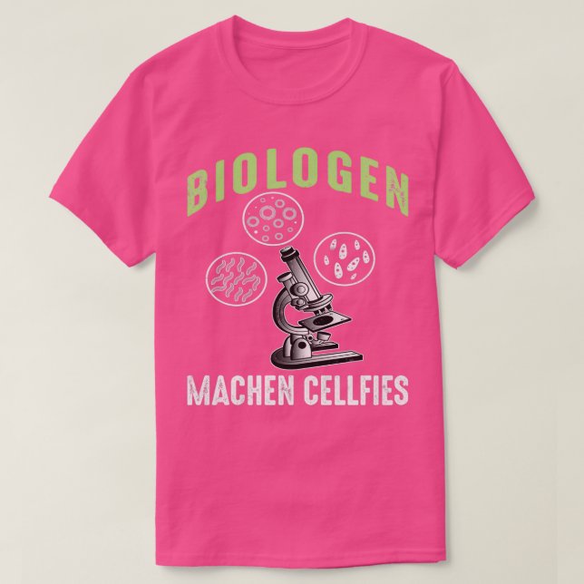 Biologists make cellfies Classic TShirt (Design Front)