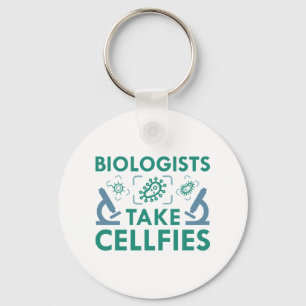 Biologists Take Cellfies Key Ring