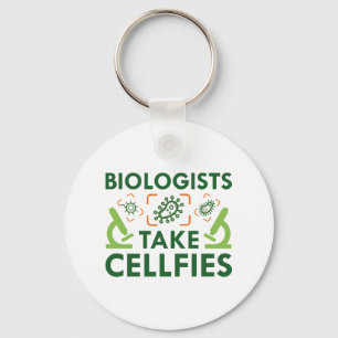 Biologists Take Cellfies Key Ring