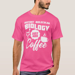 Biology Biologist Coffee Molecular Biologist boy T-Shirt