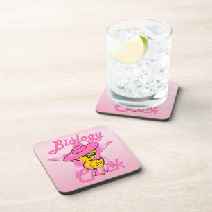 Biology Chick #8 Coaster