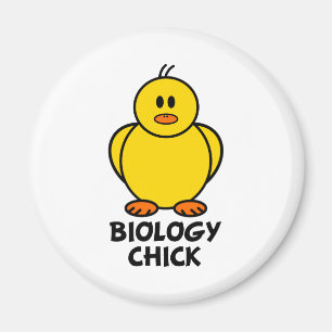 Biology Chick Magnet