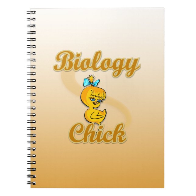 Biology Chick Notebook (Front)