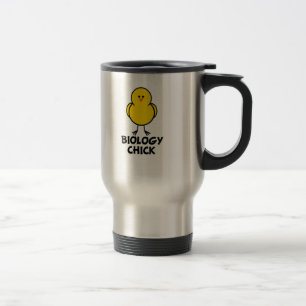 Biology Chick Travel Mug