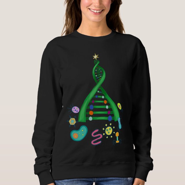 Biology Christmas Jumper Sweatshirt (Front)