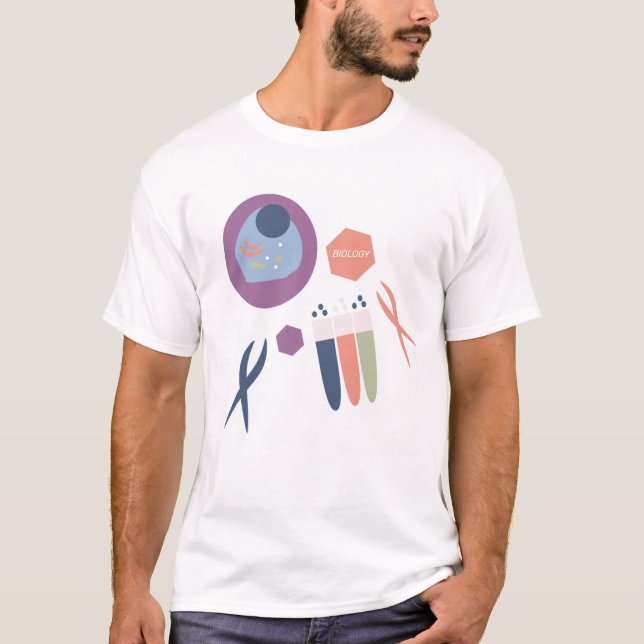 Biology Class Cell Lab T-Shirt (Front)