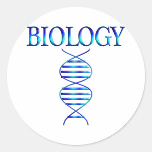 Biology Classic Round Sticker